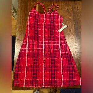 Tart Collections Red and Pink Patterned Women's Mini dress